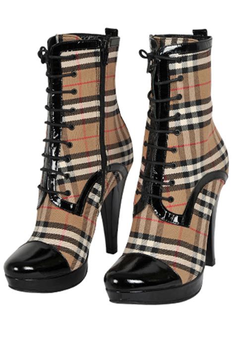 high heel burberry|burberry high heel boots.